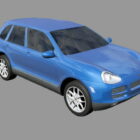 Blue Porsche Cayenne Car
