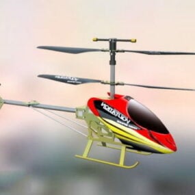 Rc Utility Helicopter 3d-modell