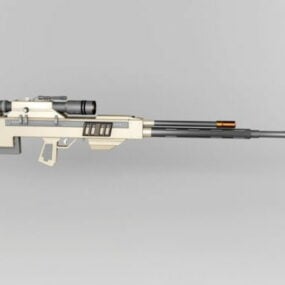 Avenger Assault Rifle Gun 3d model