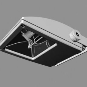 3d модель кухонної рефлекторної лампи