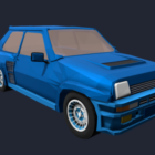Lowpoly Voiture Renault 5 Turbo