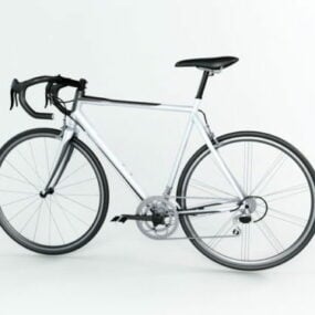 도로 자전거 경주 스타일 3d 모델