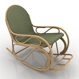 Outdoor Rocking Chair 3d model