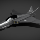 Sci-fi Army Fighter Jet