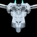 Sci-fi Starship Aircraft