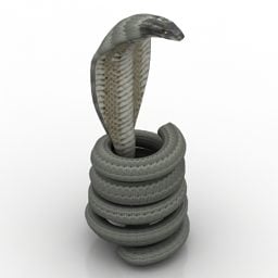인도 뱀 3d 모델