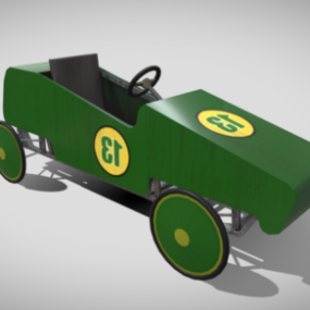 نموذج سيارة سباق Soapbox ثلاثي الأبعاد