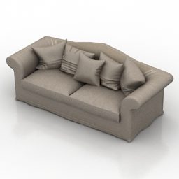 Sofa Camel Flamant Decor Model 3D