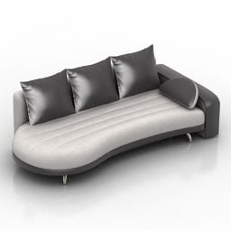 Canapé d'angle Praga Furniture modèle 3D
