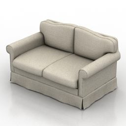 Sofa dwuosobowa Giacomo V1 Model 3D