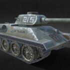 Senjata Tank Soviet T-34