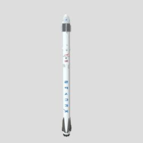 Spacex Dragon 우주선 3d 모델