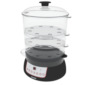 דגם 3D Steam Pot