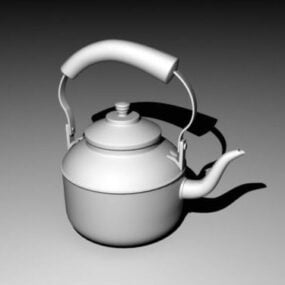 3d модель старого чайника