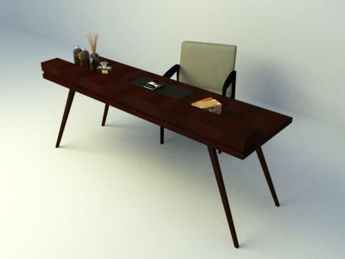Study Table Set With Chair