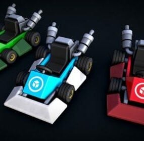 Kart Car Collectrion 3D-malli