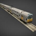 Sydney Train Vehicle Lowpoly
