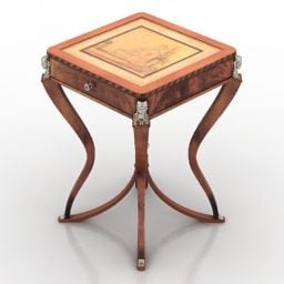 लिविंग रूम टेबल आर्मंडो लकड़ी का 3डी मॉडल