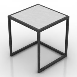 Conception de table d'appoint Paso modèle 3D