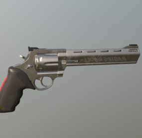 Taurus 44mm Magnum Gun 3d modell