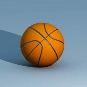 Спортивний баскетбольний м'яч V1 3d модель