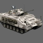 Un tanque militar