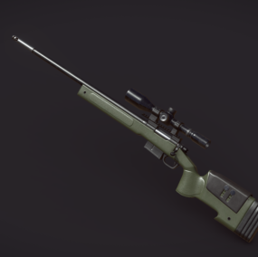 โมเดล 40 มิติปืน Sniper Usmc M5a3