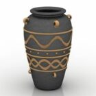 Keramická váza Minoan vzor