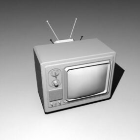 Classic Television 3d model