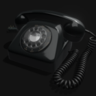 Vintage roterende telefoon V1