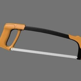 Wood Bow Saw Tool 3d model