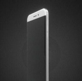 Modello 8d di iPhone 3 White Concept