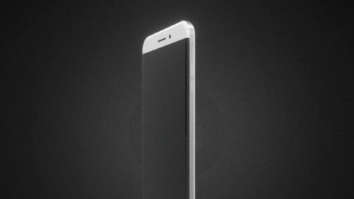 Iphone 8 hvidt koncept