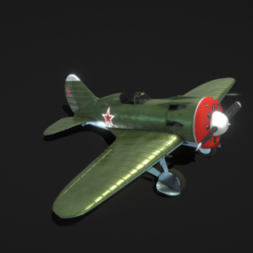 Helijah-Kampfflugzeug 3D-Modell