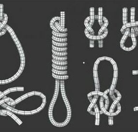 10 Knots Collection 3d-model
