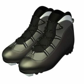 雪地靴3d模型