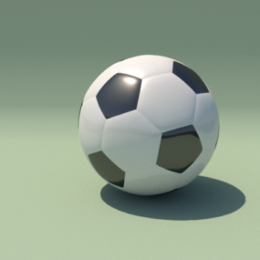 مدل فوتبال رومیزی سه بعدی