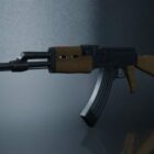 Gun Ak-47 russisk