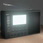 Black Vintage Radio