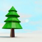 Pine Tree Lowpoly