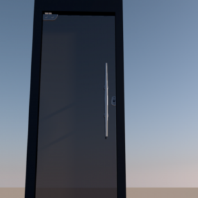 Glass Door V2 3d model