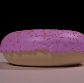 Modelo 3d de donut grande