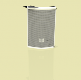 Round Speaker V1 3d model