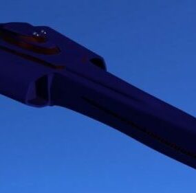Star Trek Spaceship Uss Discovery 3d model
