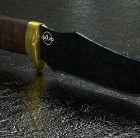 Dark Knife V1 3d μοντέλο