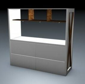 Шафа Кухонні меблі 3d модель