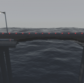 Model 3d Desain Jembatan Umum