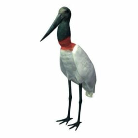 Crane Bird V1 3D model