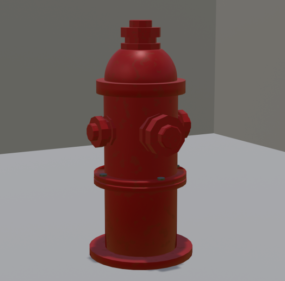 古い消火栓 3D モデル