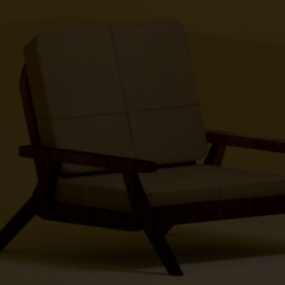 单人沙发V1 3d模型